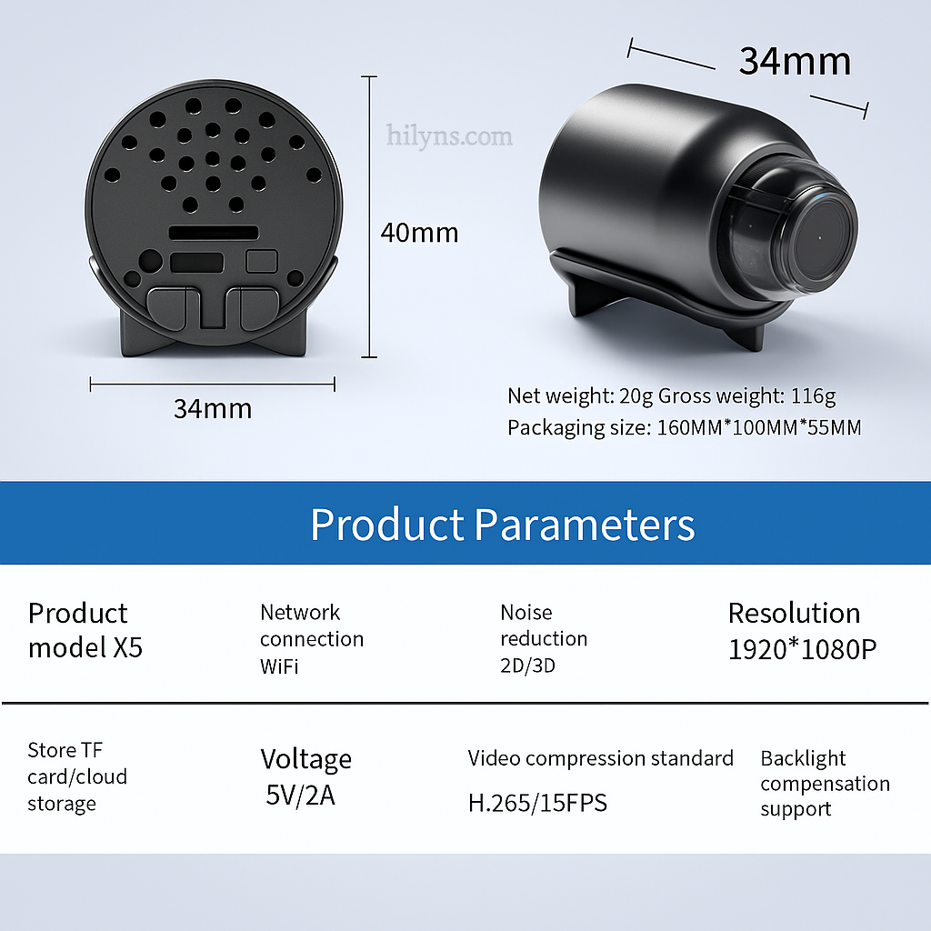 Hilyns™ Mini WiFi Cam