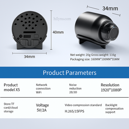 Hilyns™ Mini WiFi Cam